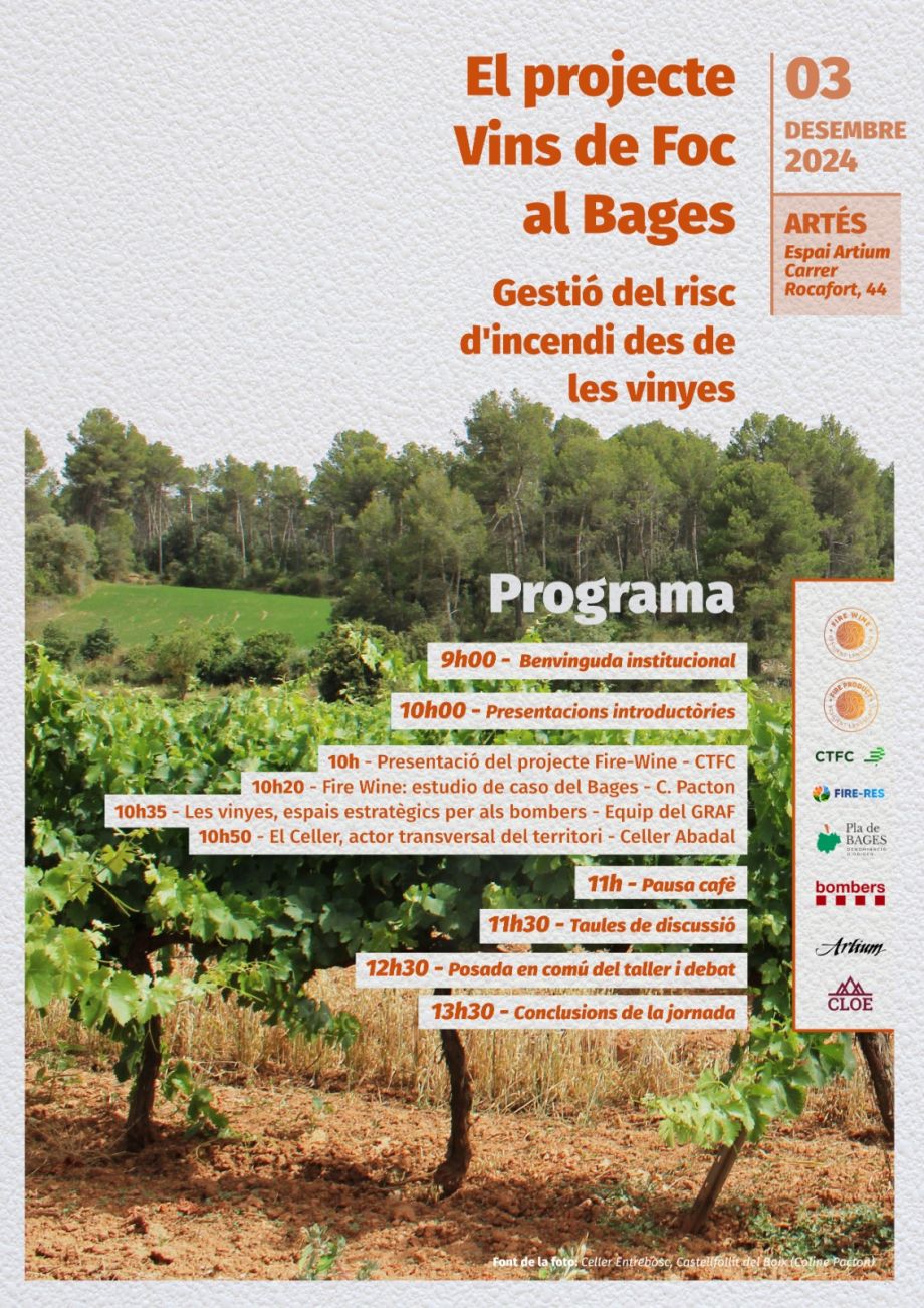EL BAGES, ESTUDIO DE CASO DE UN TERRITORIO FIRE WINE