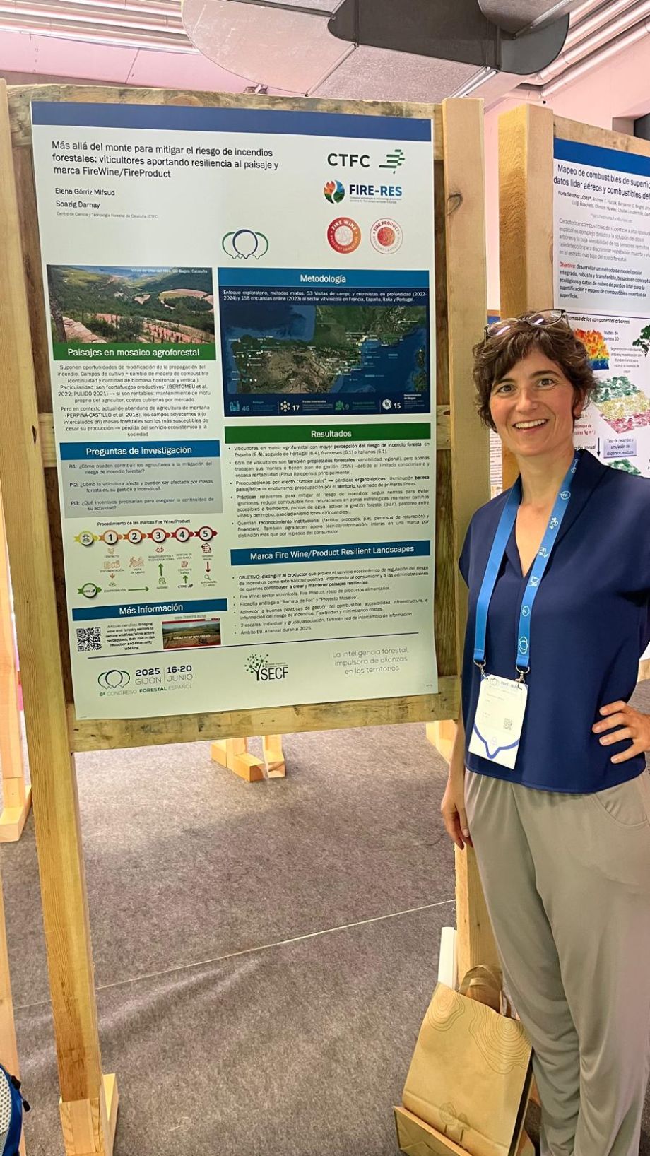 Fire Wine, al Congrés Forestal Espanyol 2025