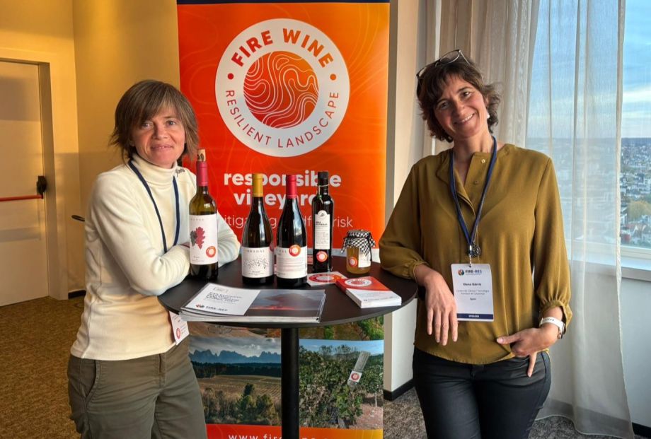 Del paradigma reactiu al paradigma preventiu: FIRE WINE, al Final Event del projecte europeu FIRE-RES